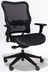 Ergonomic Black Mesh Chair w/ Lumbar Support