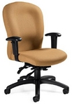 Ergonomic Lt Cinnamon Fabric Chair