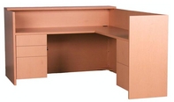 Maple Laminate Reception Unit